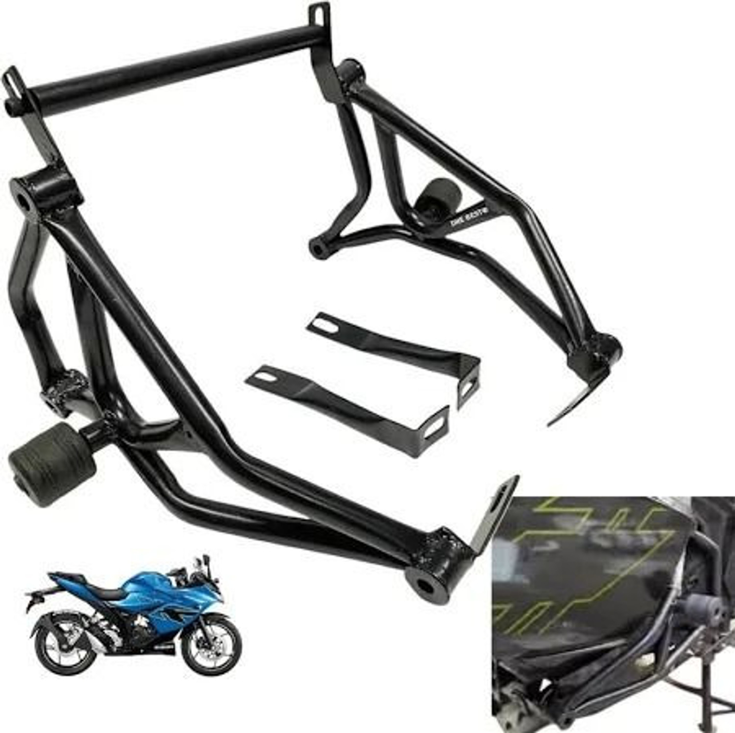 Image of Amk gixxar full body crash gaurd (kick) Bike Crash Guard