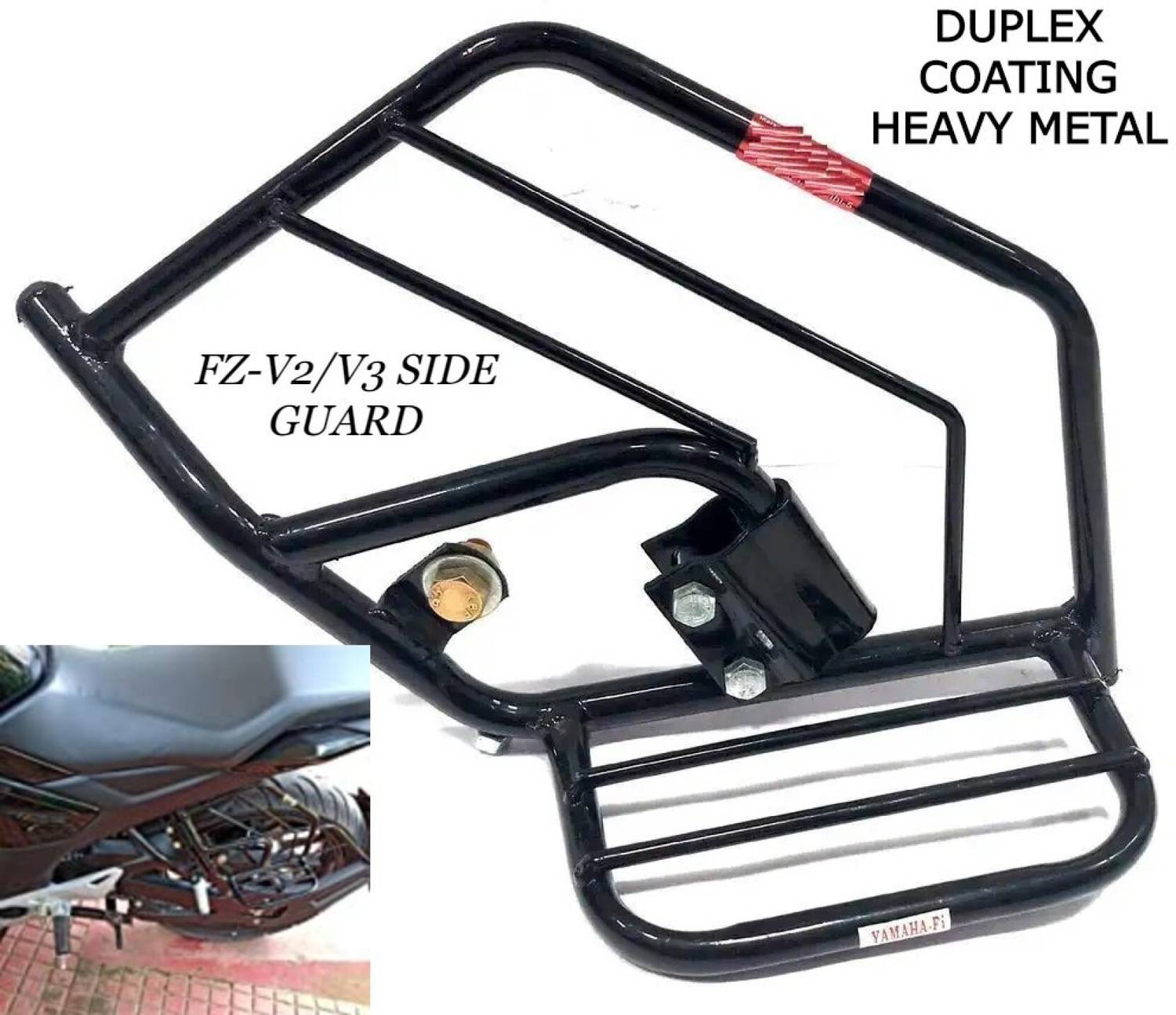 DAZZRIDE FZ V2/V3 Original Fitting Ladies Heavy Metal Footrest