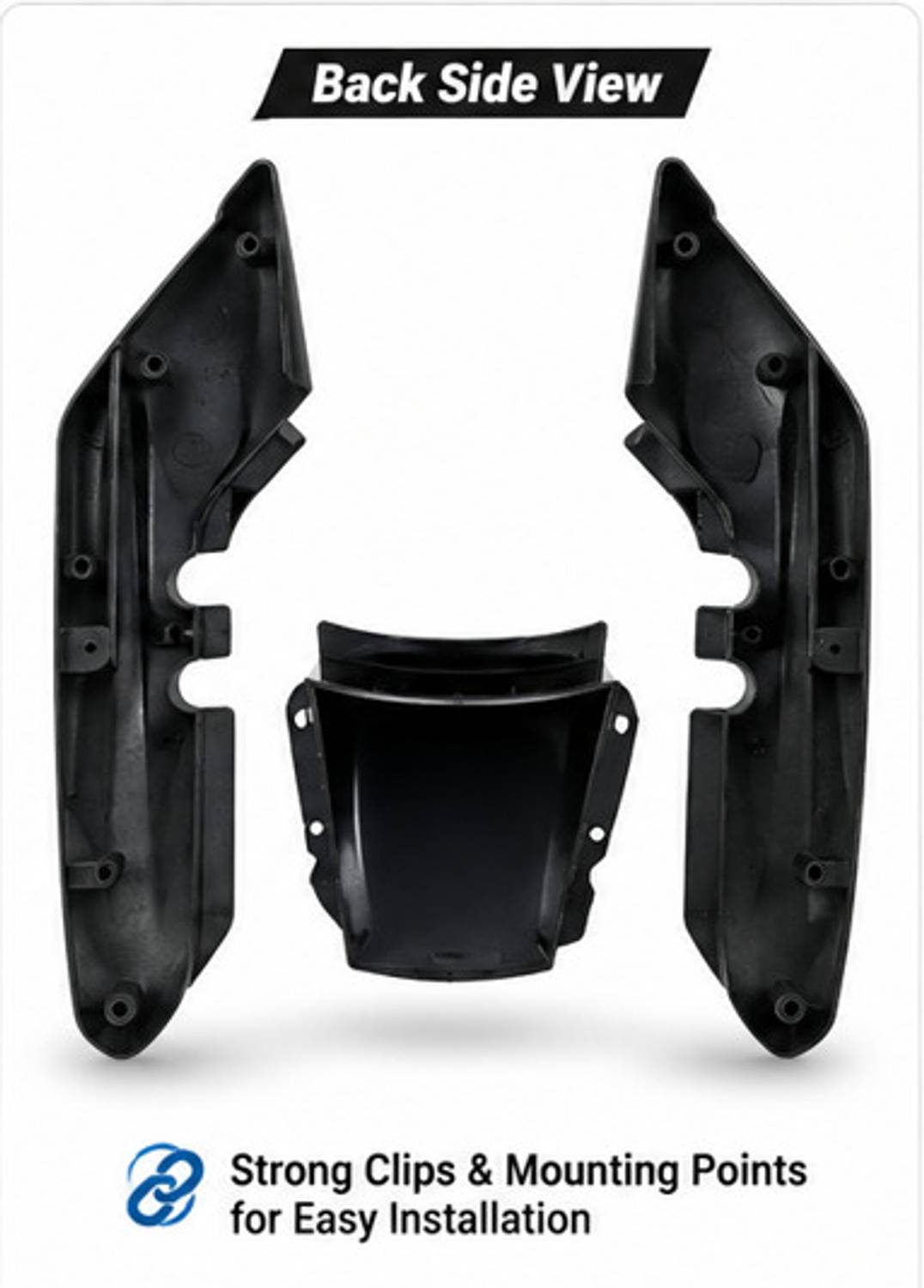 MAXXELL Tail Panel Crash Guard for Splendor Plus - Image 4