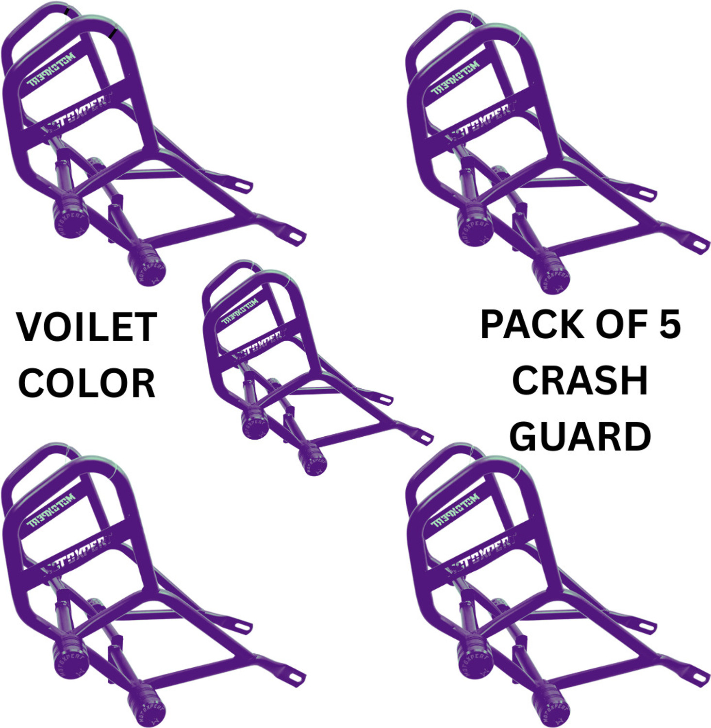 Image of MotoXpert Ronin 225 Heavy Duty Double Slider Bike Crash Guard