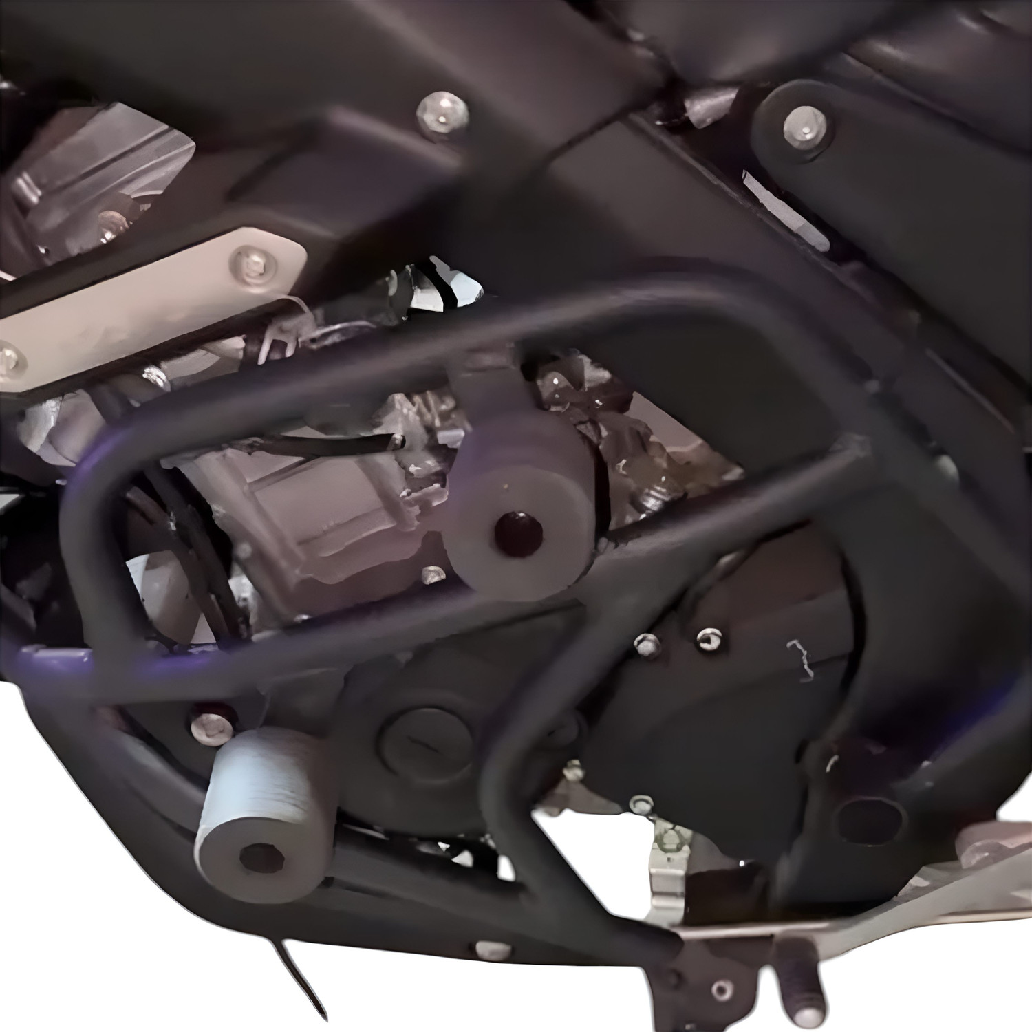 Image of RS ACESSORIES HUB MT-15 NEW. Crash Guard Guard Frame 4Slider for Yamaha MT-15 BS4 or BS6 Models