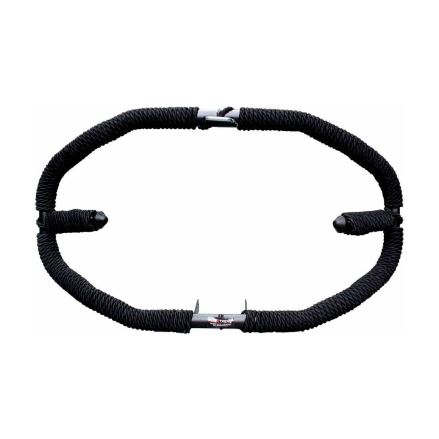 Image of DOLSHACOB Heavy Duty With Rope Stylist Real Customized 8 Bend Rope Safety Leg Guard Black Bike Crash Guard Rope