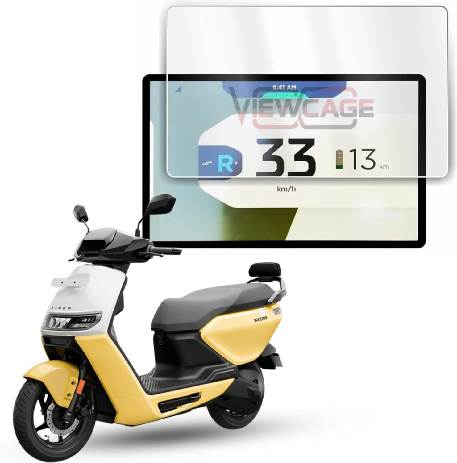 Image of ViewCage Screen Guard for Ather Rizta Z, Rizta S