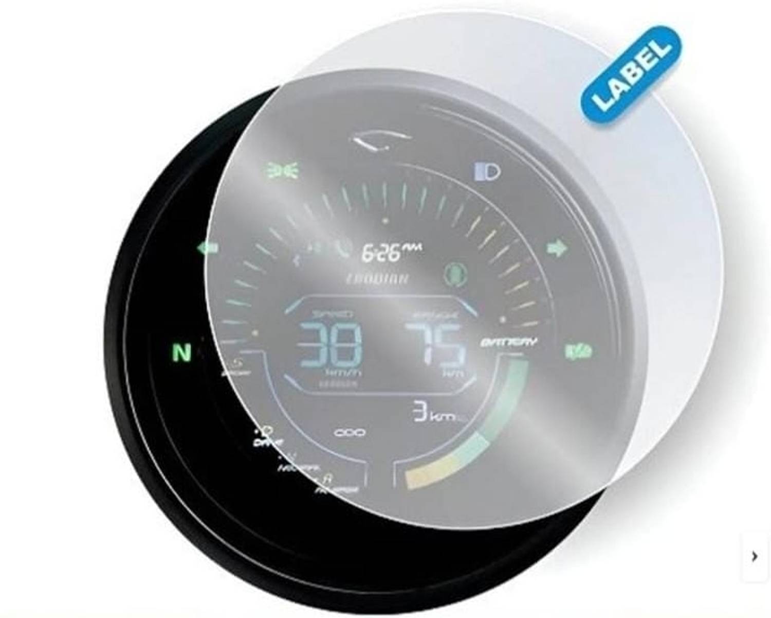 Hamarshield bajaj chetak EV Bike Display Screen Guard