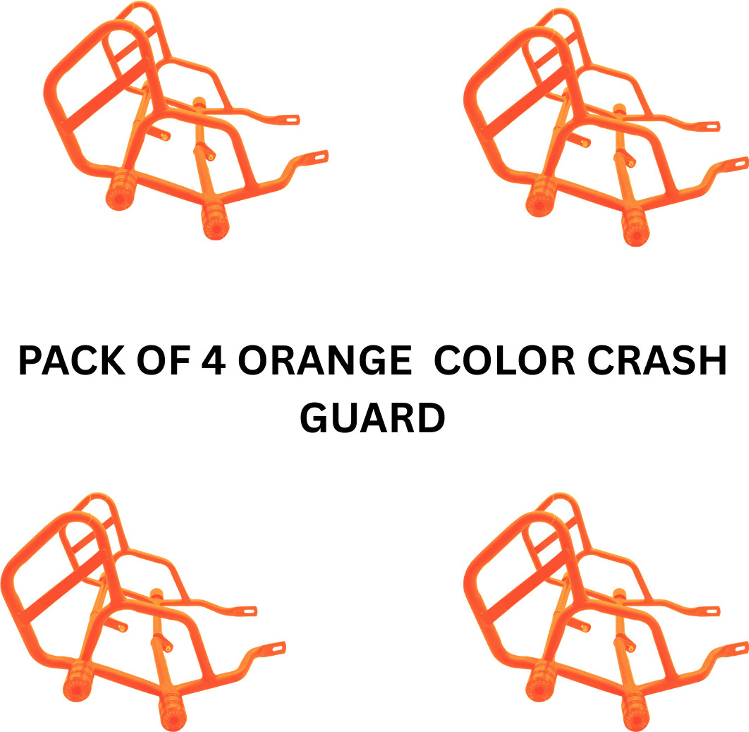 Image of MotoXpert Raider 125 Double Slider Heavy Duty Bike Crash Guard