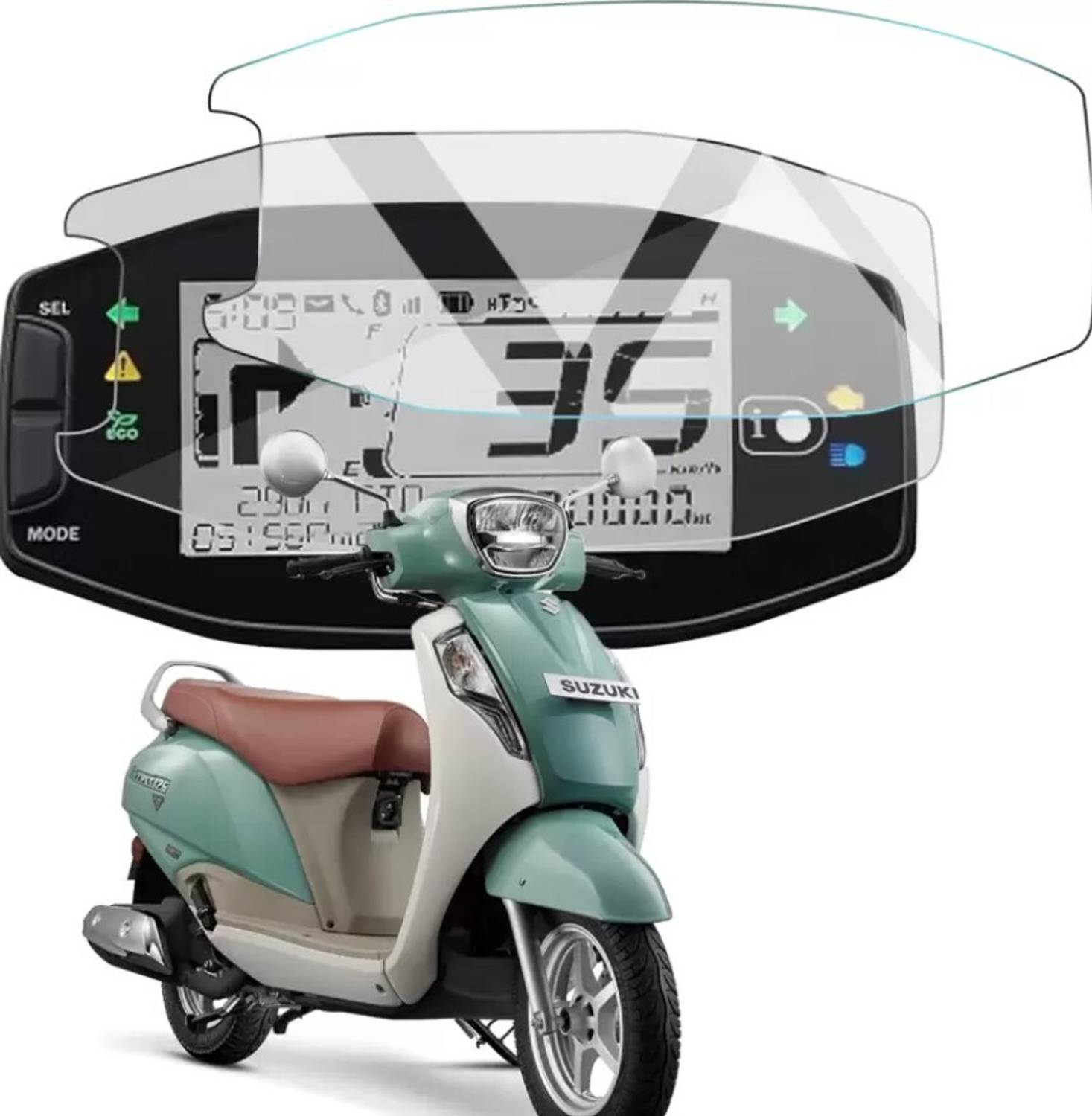 RTN TRADERS RTN Present Speedo Meter Screen guard for Suzuki Access 125 Bike Display Screen Guard