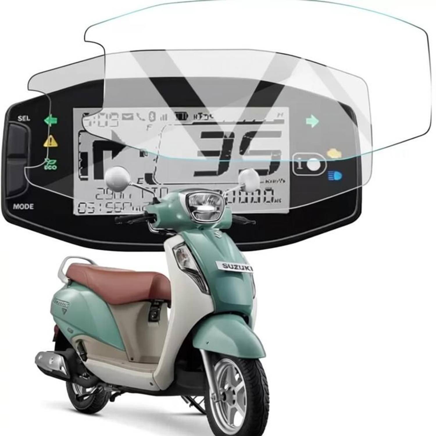 RTN TRADERS RTN Present Speedo Meter Screen guard for Suzuki Access 125 Bike Display Screen Guard