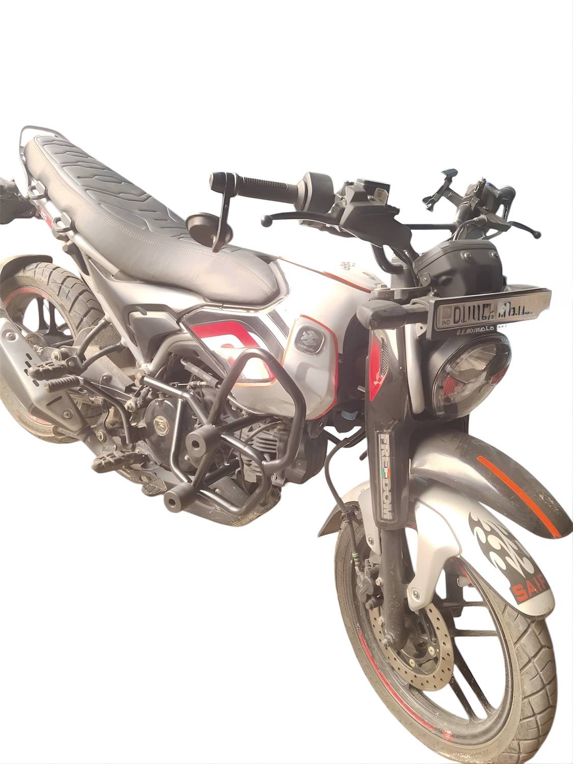 AATRU AUTO HEAVY QUALITY REBORN METEOR 350 BLACK SUM GUARD Bike Engine Guard