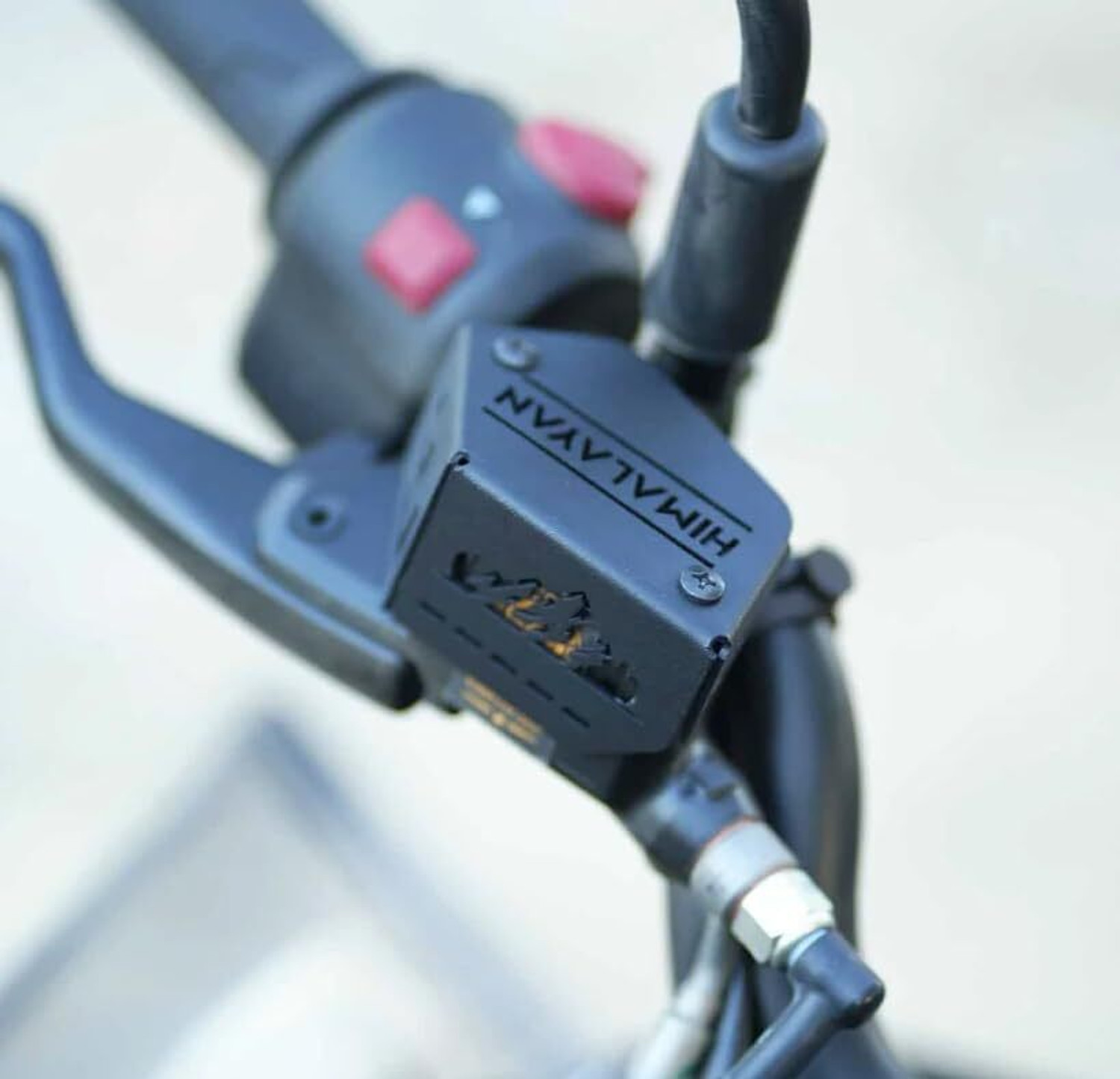 Image of SGTB Steel Front Master Cylinder Guard Bike Crash Guard