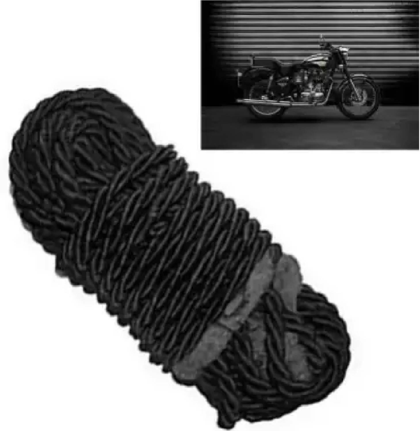 amalfix Bike Crash Guard Red Rope 11 Meter Long Set Of 2