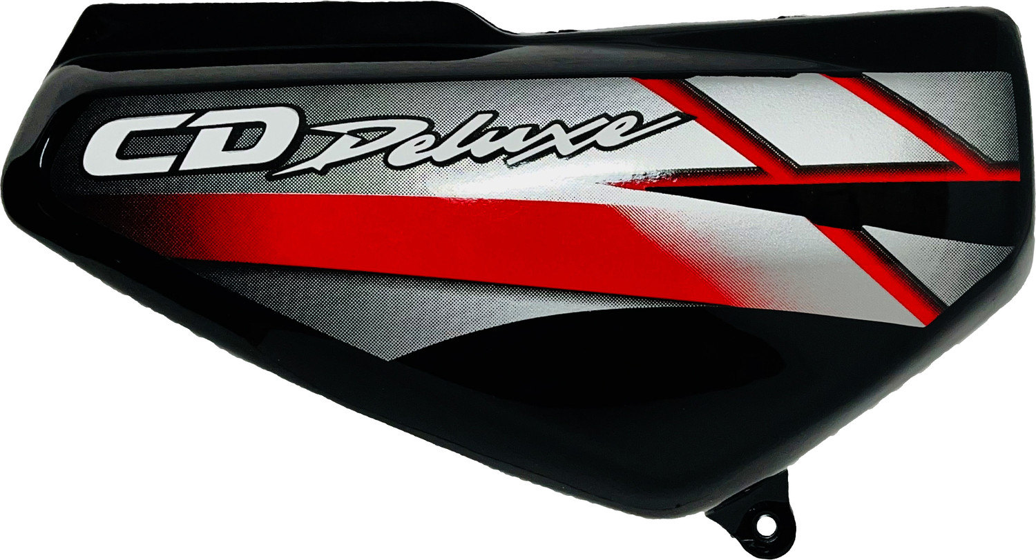 Image of shree trading CD Deluxe 2007-15 Black Red Bike Crash Guard