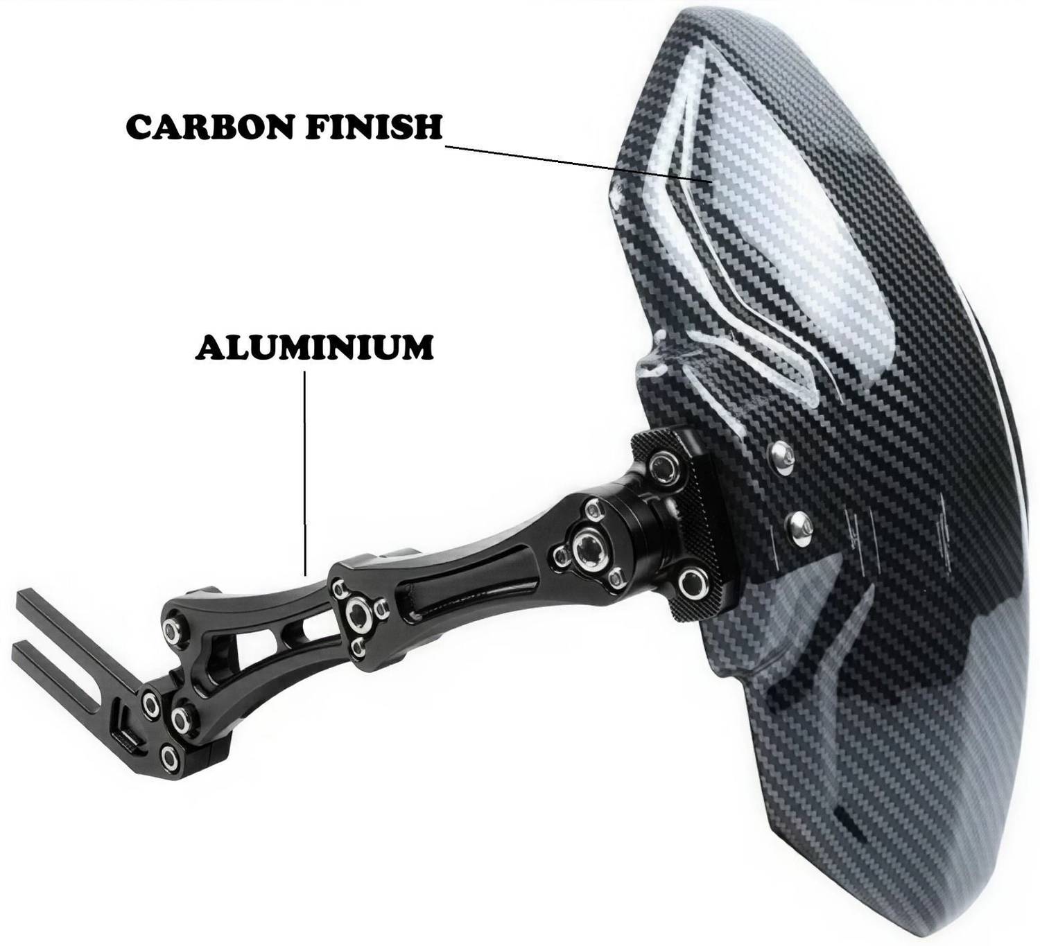 Pa Carbon Tyre Hugger Bike Chain Guard - Image 4