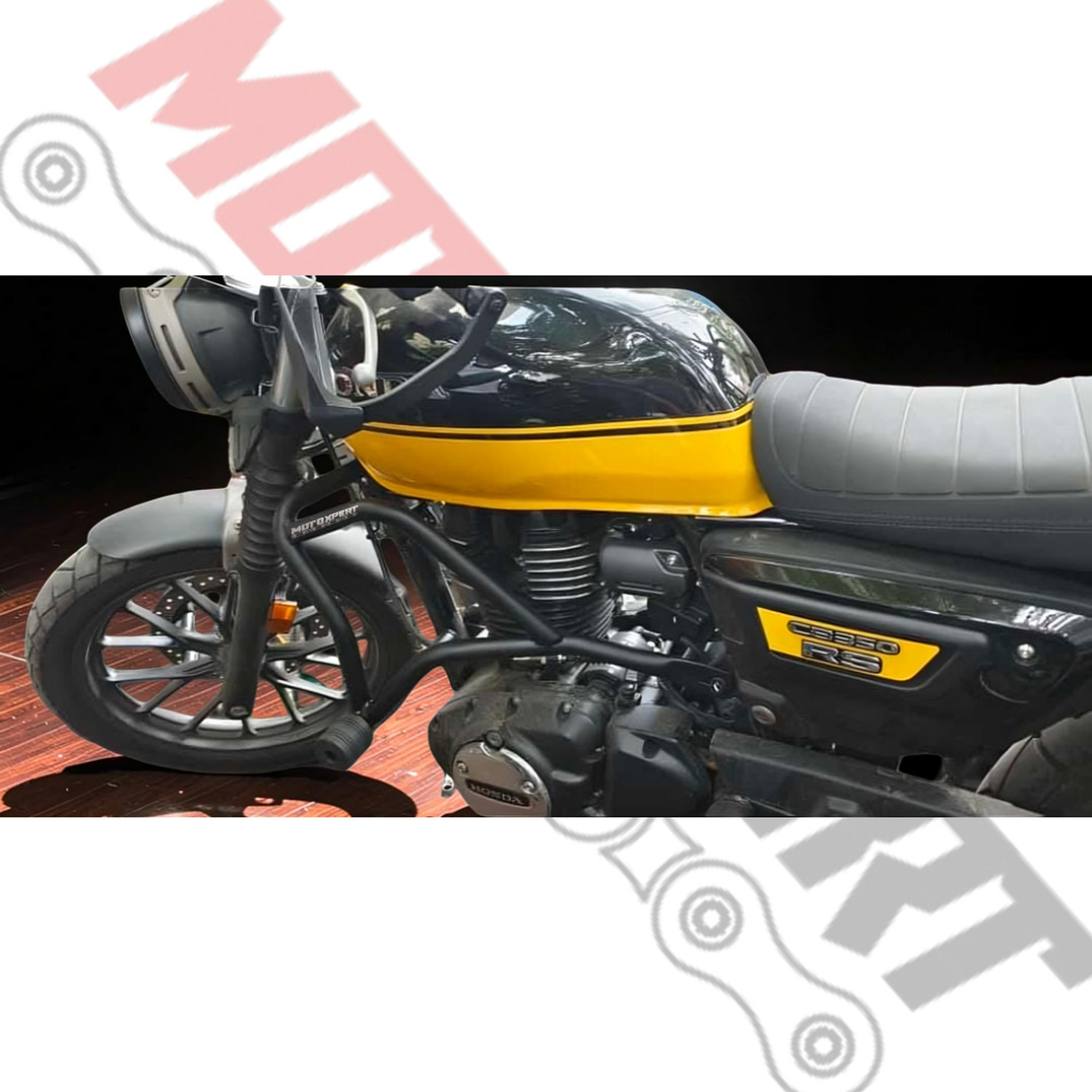 Image of MotoXpert Hness CB350 & CB350RS Heavy Duty Bike Crash Guard