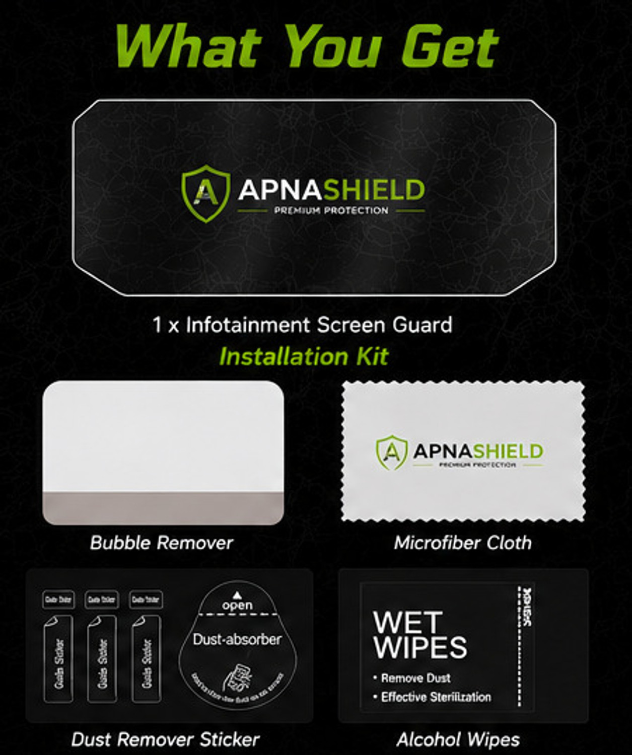 Image of ApnaShield Screen Guard For Hero Xtreme 125R [2025] Bike Display Screen Guard