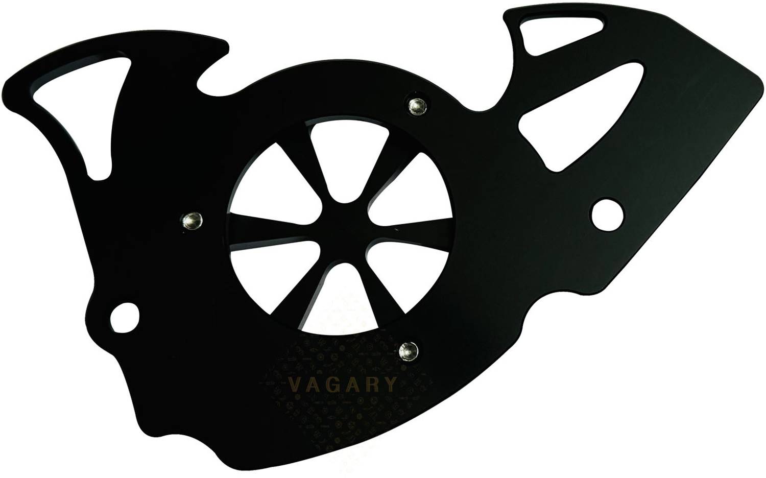 Black CNC Aluminium Front Chain Sprocket Cover for Yamaha R15-V4,V3, R15M, MT 15 Bike Chain Guard - Image 2