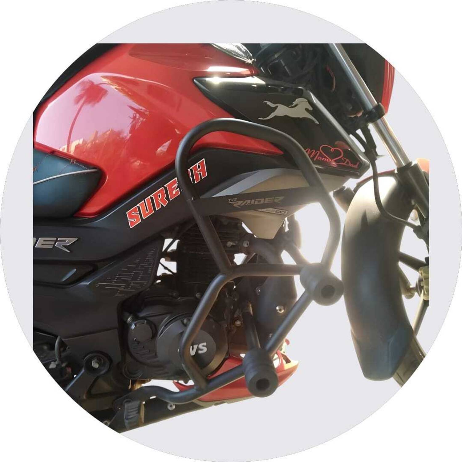 RS ACESSORIS HUB Metal Raider Crash Guard - Image 1