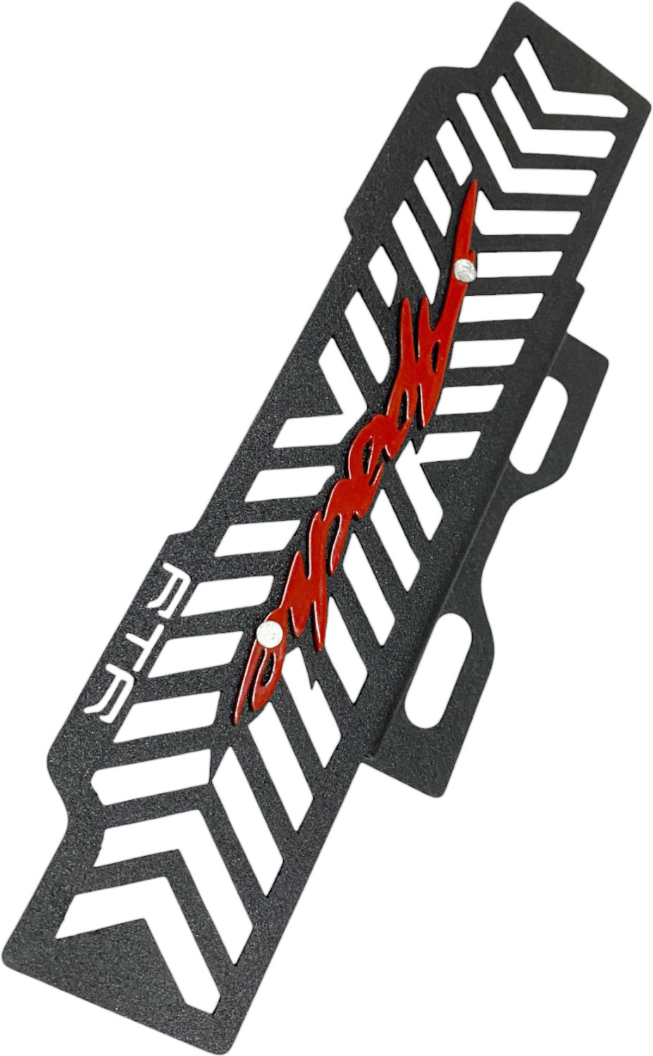 Image of Dhe Best Bike Comfortable Black Red Log Radiator Guard For TVS Apache RTR 160 4V Bike Radiator Guard