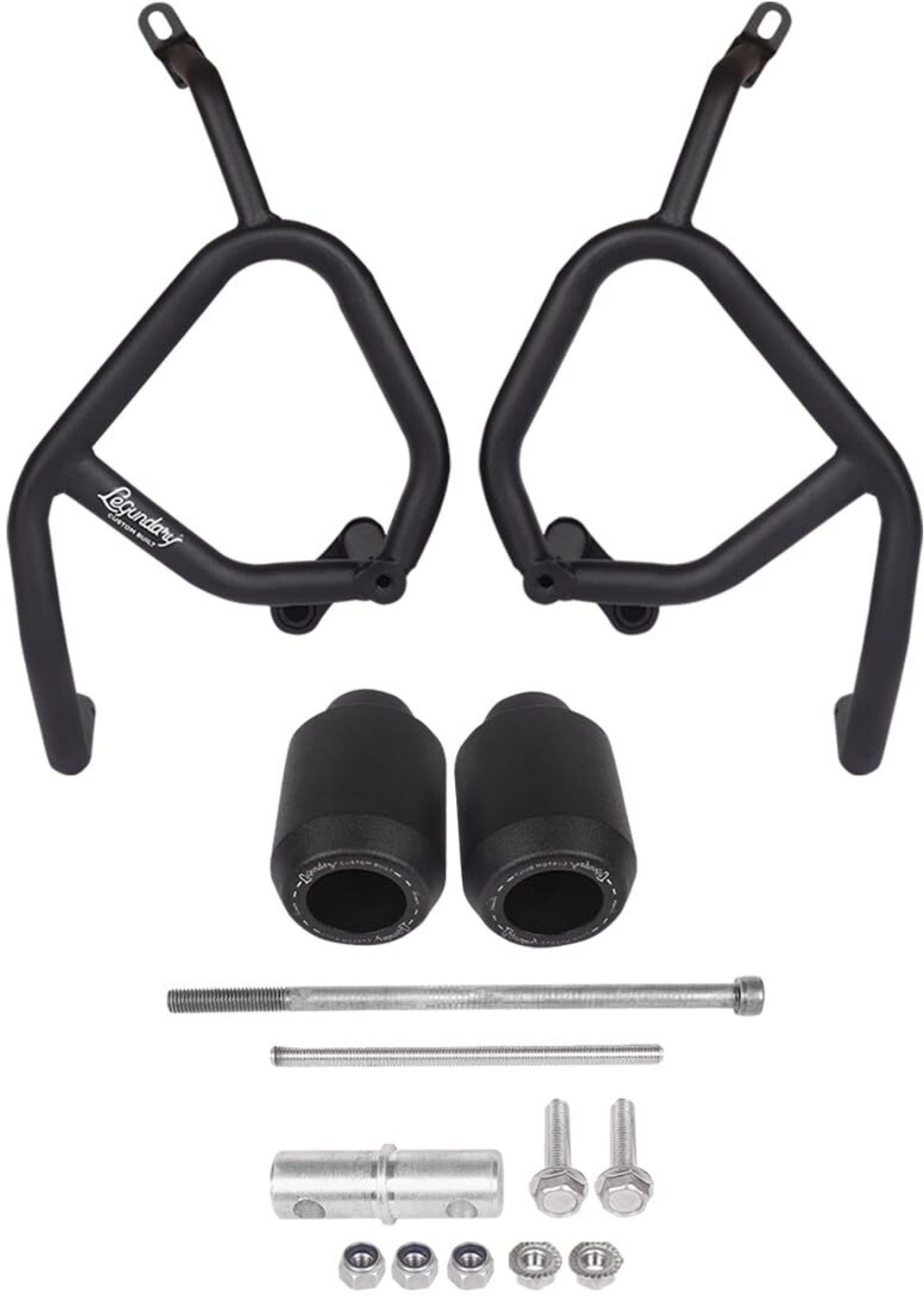 Image of LEGUNDARY Midget Crash Guard with Slider Compatile For Hunter Black (Pack of 1)