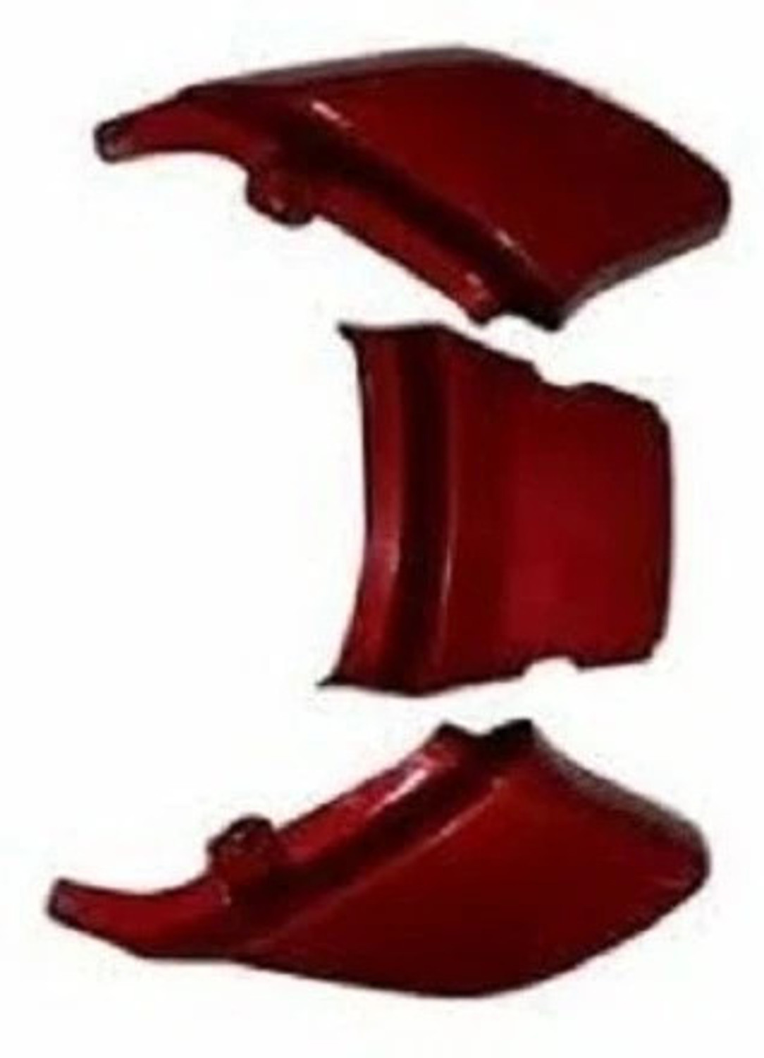 Image of TAWAE ENTREPRISE Tail Panel For CD Dawn (Red) Bike Crash Guard
