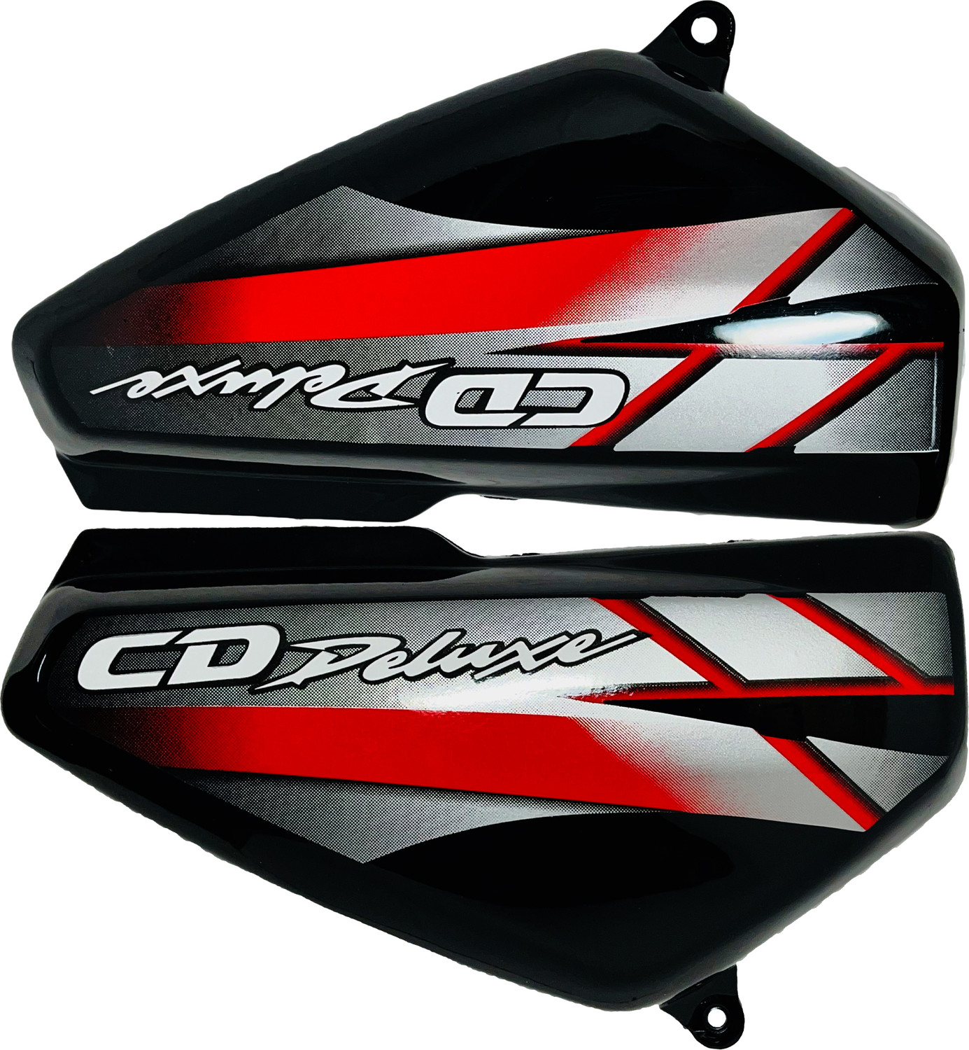 Image of shree trading CD Deluxe 2007-15 Black Red Bike Crash Guard
