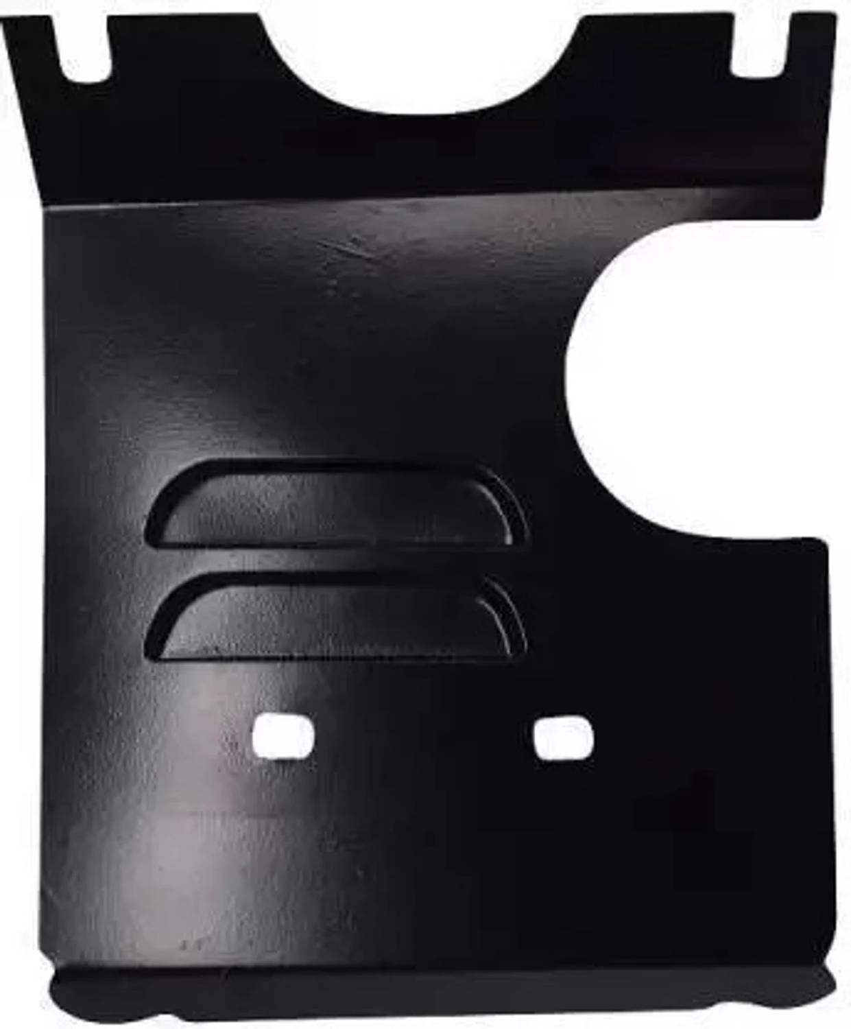 Glam Grab Engine Plate for Hero Splendor+ Black with Silver - Image 4