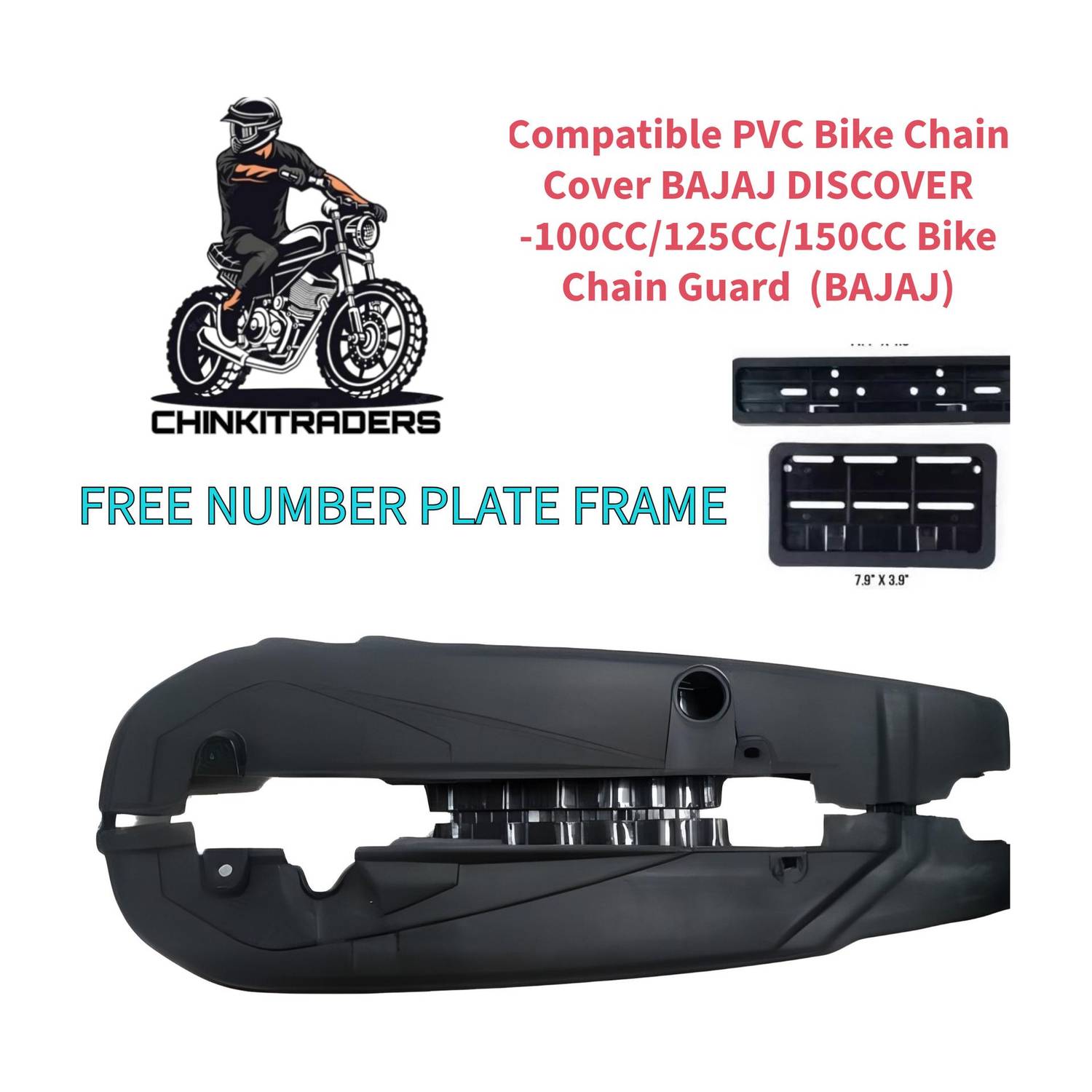 CHINKI PVC Bike Chain Guard - Image 1