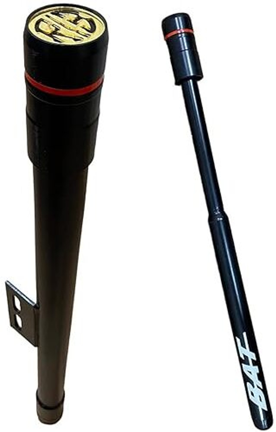 Image of SGTB Leg Guard Engine Frame Guard Heavy Dual Rode Enfield Bullet Hunter 350 Black Bike Leg Guard