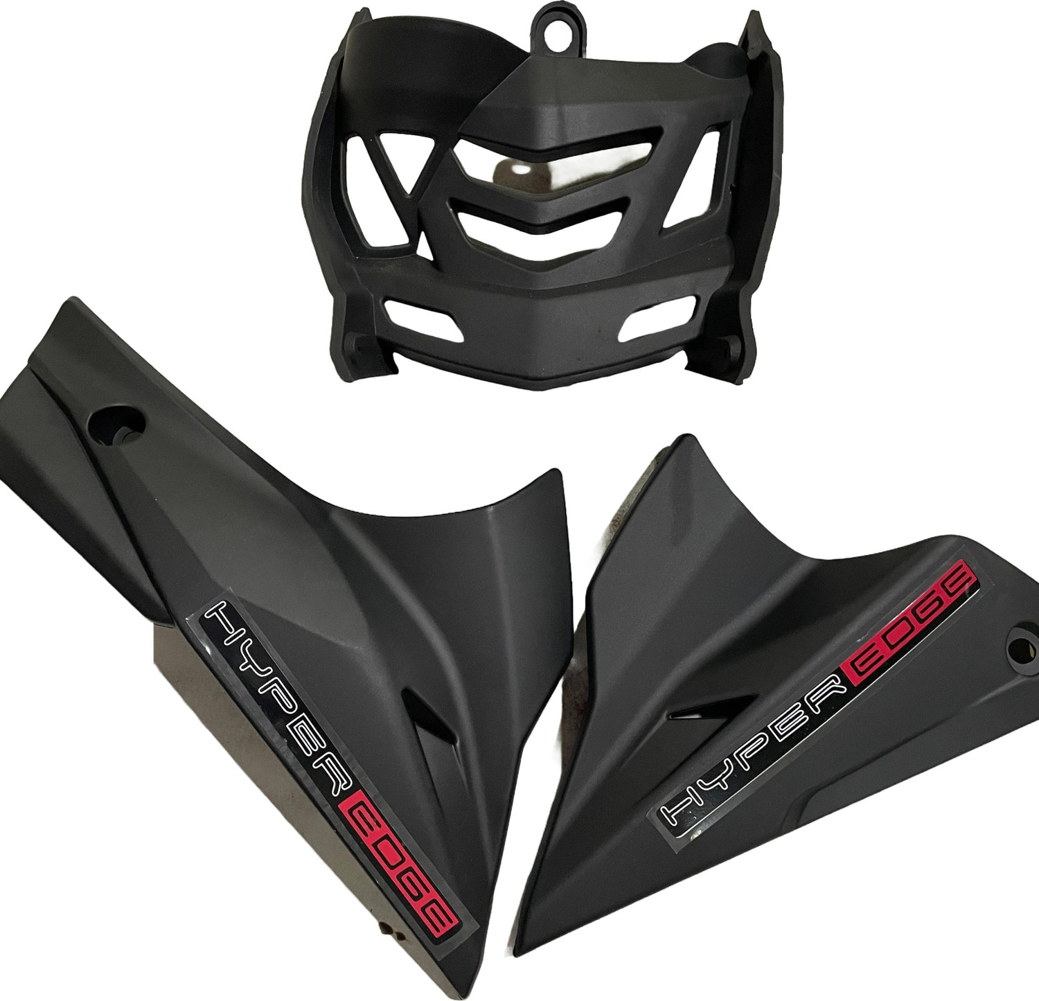 Image of A.A.I Apache RTR 160 180 Engine Guard Matte Black Bike Engine Breather