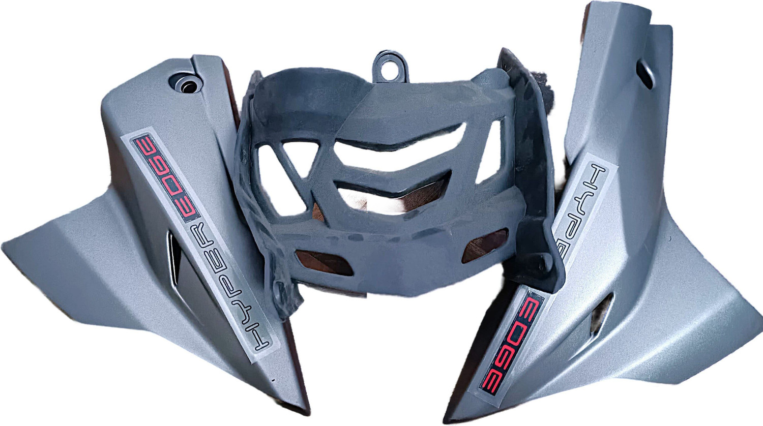 Image of Mudsor APACHE RTR 160 /180 ENGINE GUARD MAT GREY Bike Engine Breather