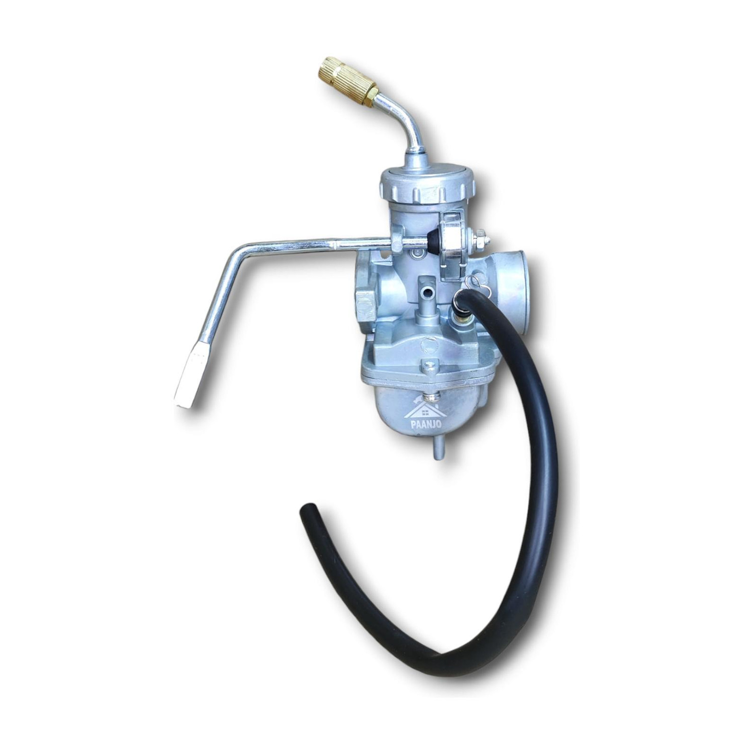 Image of Paanjo Carburetor Assembly for Kawasaki Bajaj 4 Stroke (KB4S), Caliber, Boxer old Bike Engine Breather