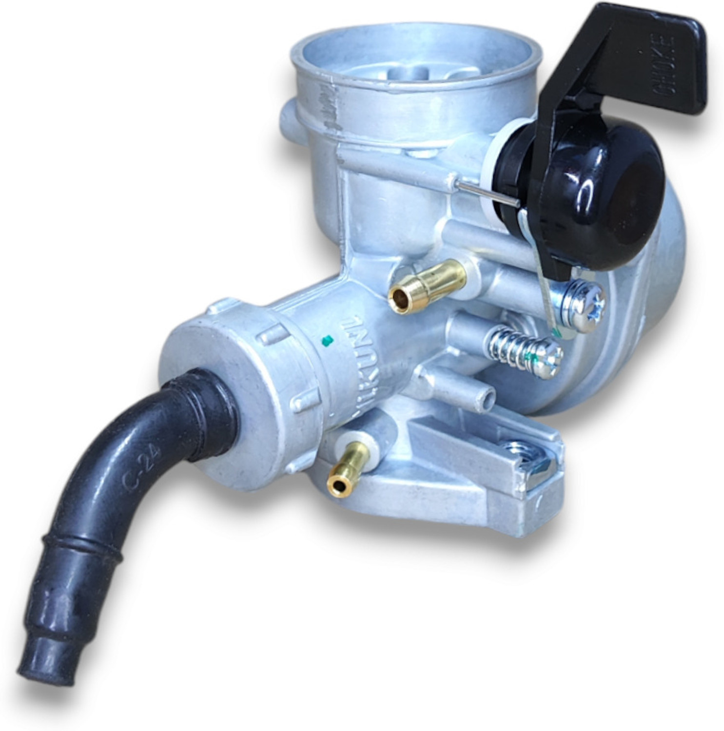 Image of FORAMOX Carburetor Assembly Compatible for Hero Splendor Y2K Model Bike Engine Breather