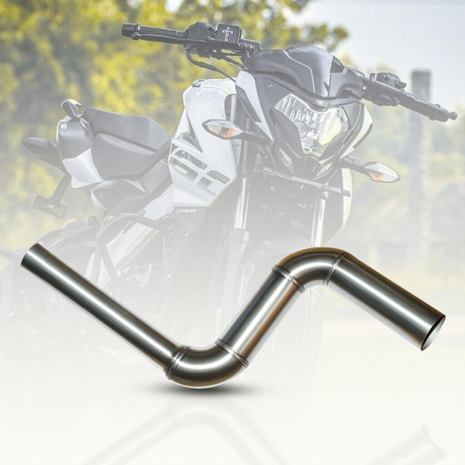 Image of A4S Bajaj Pulsar 180 NS, Pulsar 200NS, Pulsar Slip-on Exhaust System