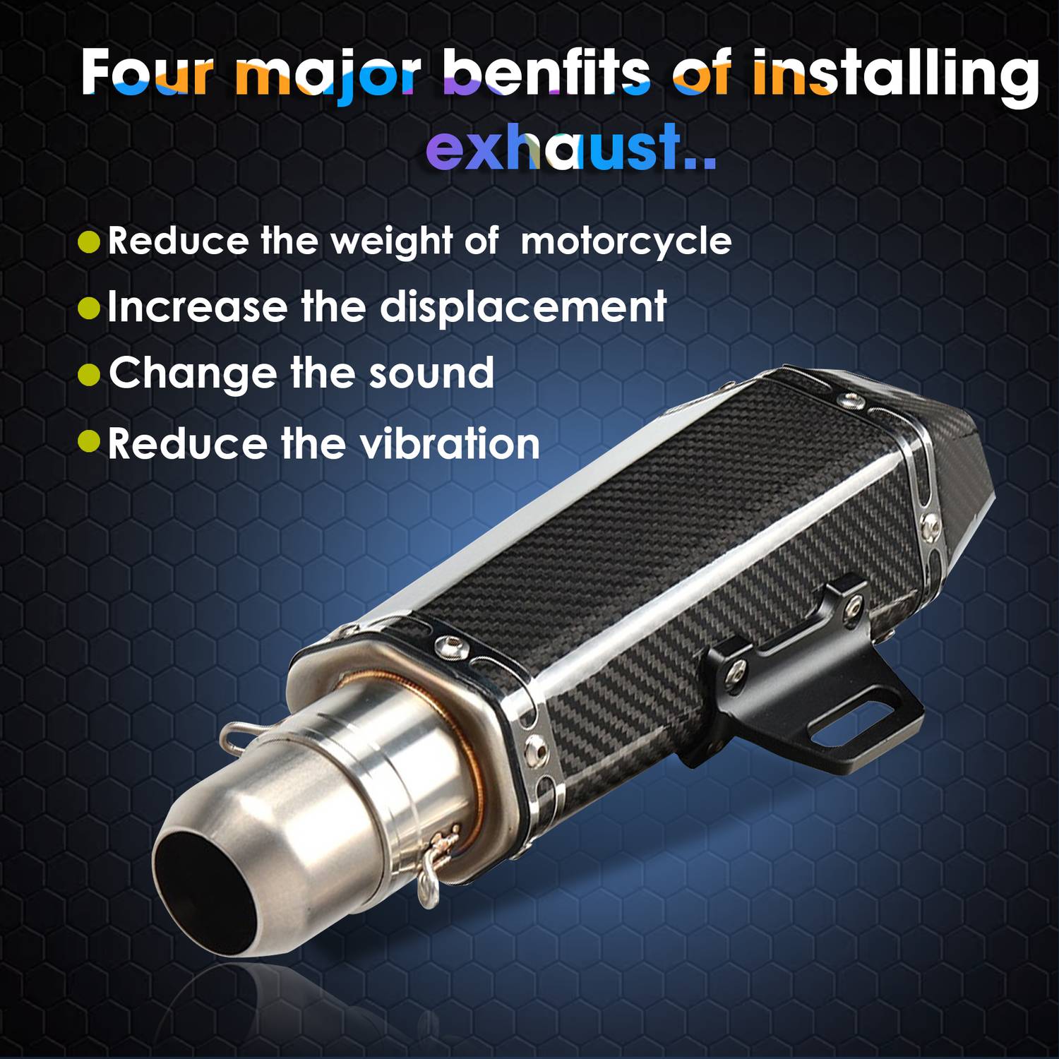 Otoroys Universal Bike Full Exhaust System - Image 4