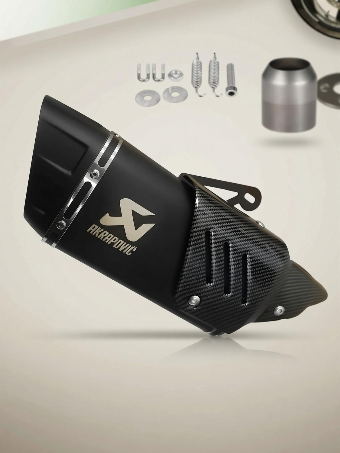 Image of ASRYD Yamaha, KTM, Nissan, Honda, Bajaj, Kawasaki, Hyosung, Suzuki Universal For Bike Full Exhaust System