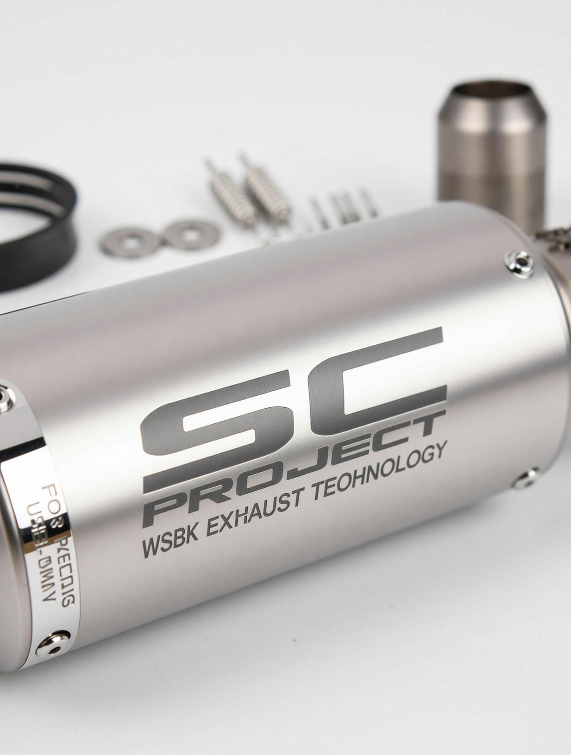 Image of ASRYD Bajaj, Hero, Yamaha, Honda, TVS, Suzuki, KTM Universal For Bike Slip-on Exhaust System