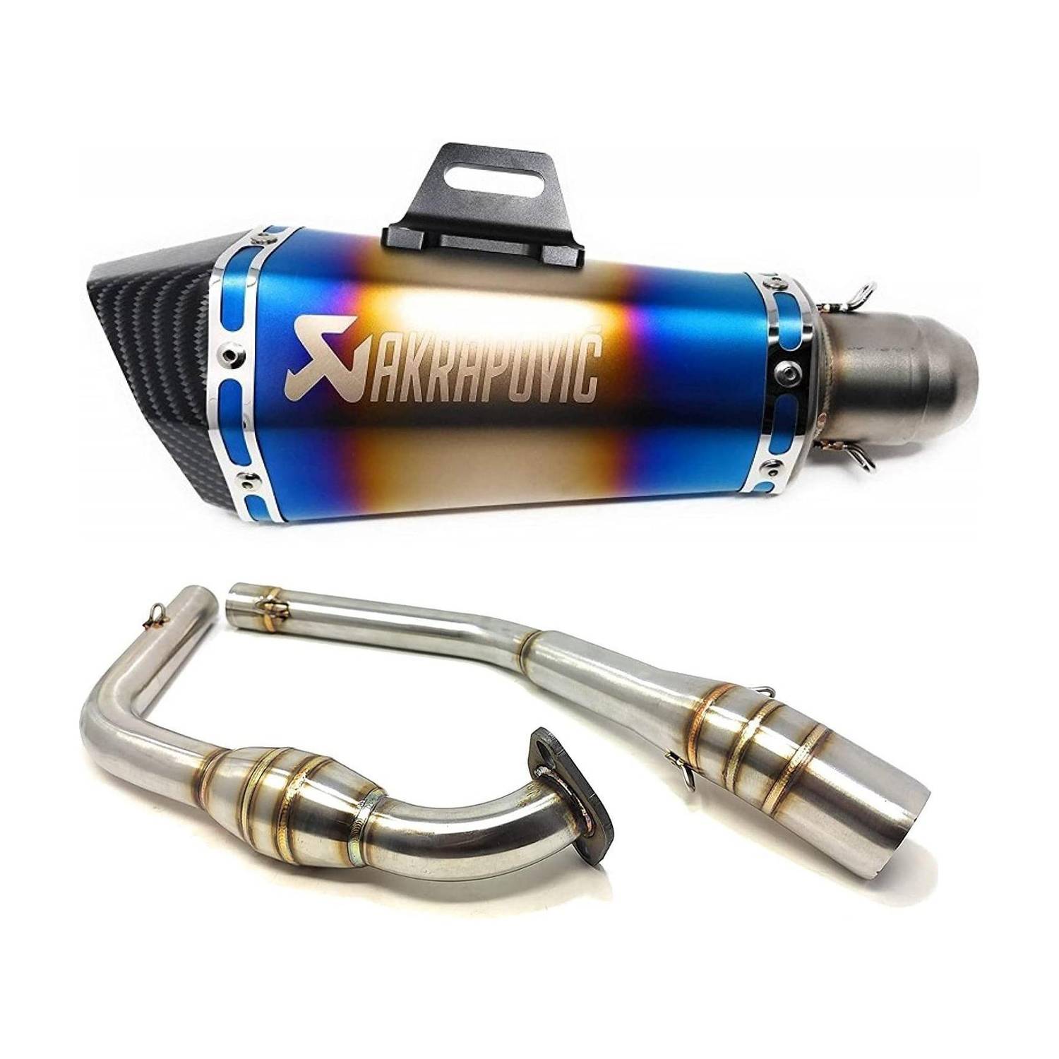 acube mart akrapovic exhaust Yamaha R15, YZF R15 Full Exhaust System
