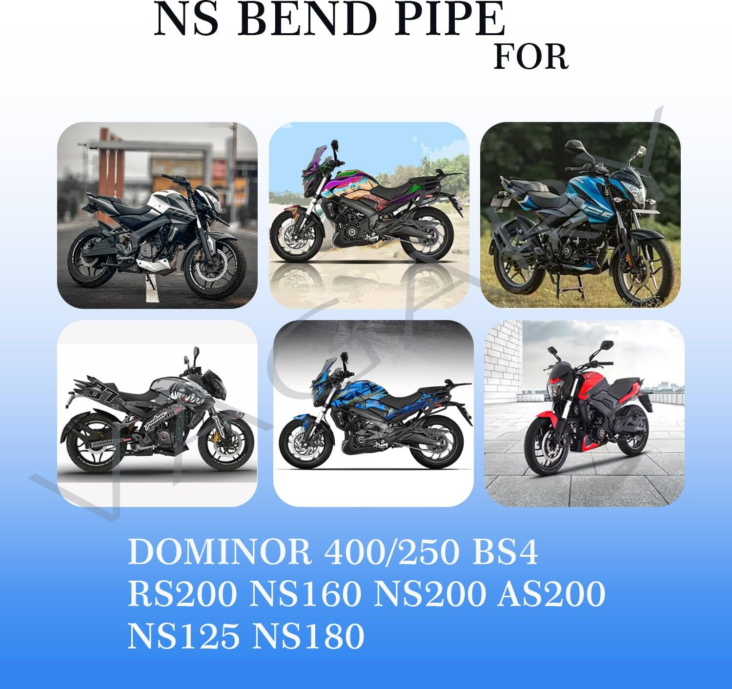 Image of A4S Bajaj Pulsar 180 NS, Pulsar 200NS, Pulsar Slip-on Exhaust System