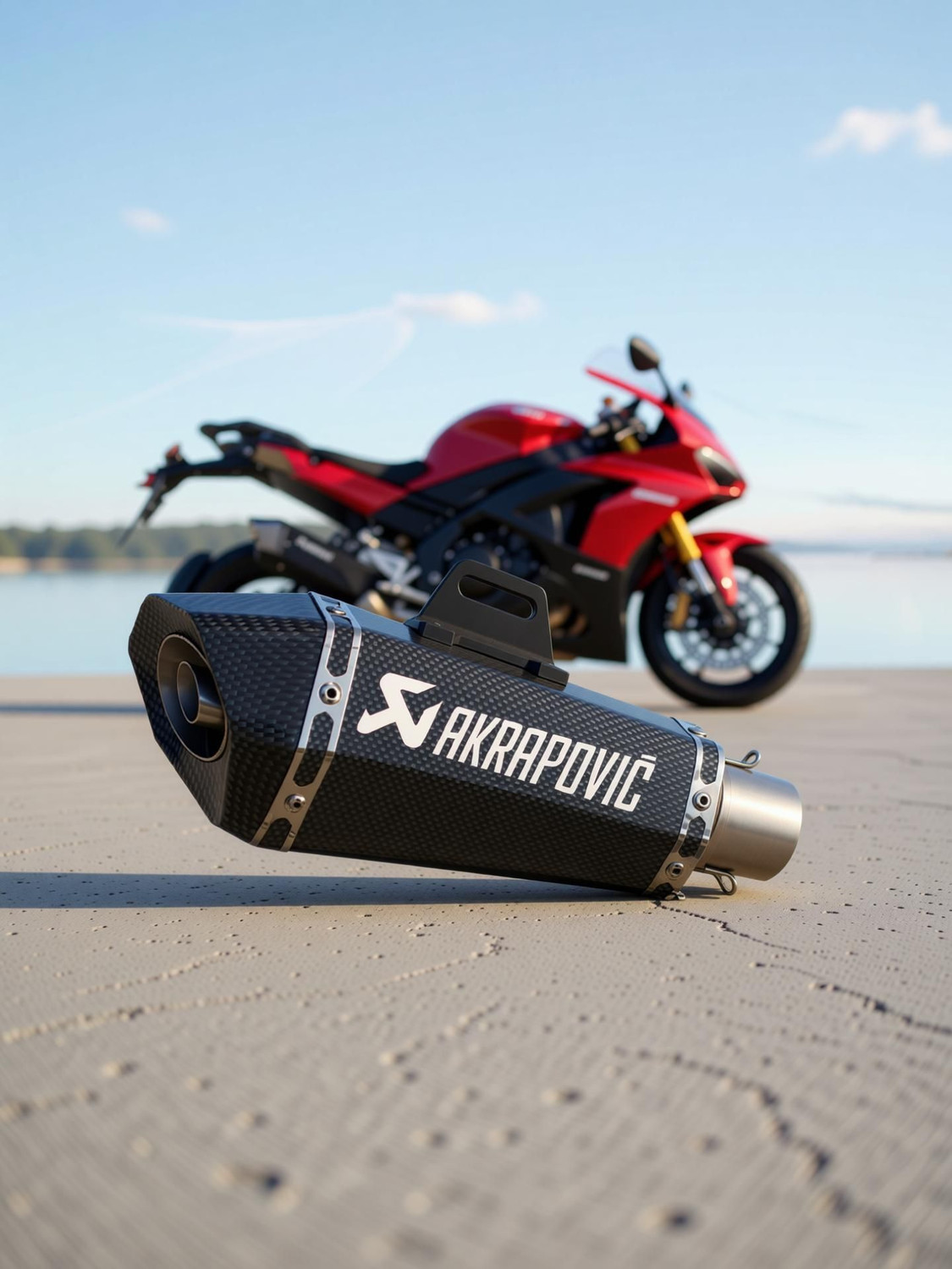 Image of automunk Universal For Bike Universal For Bike Full Exhaust System