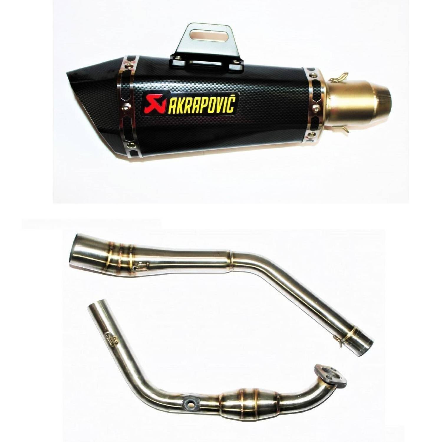 acube mart akrapovic exhaust Yamaha R15 Full Exhaust System