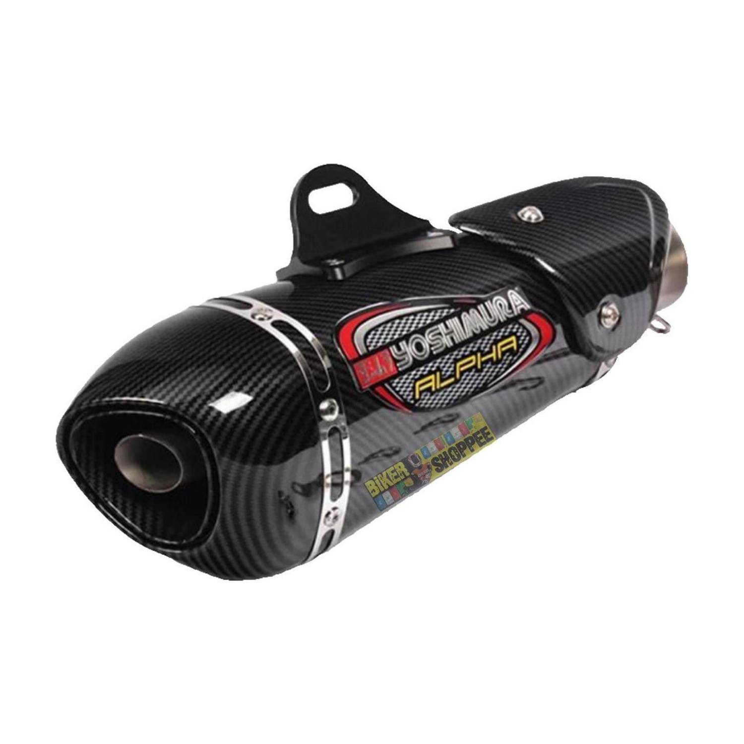 BIKER Yoshimura Alpha Universal Bike Exhaust - Image 1