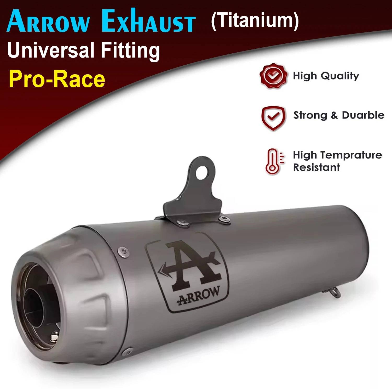 ASRYD Arrow Pro-Race Titanium Exhaust System For ZX6R Z900 ZX10R