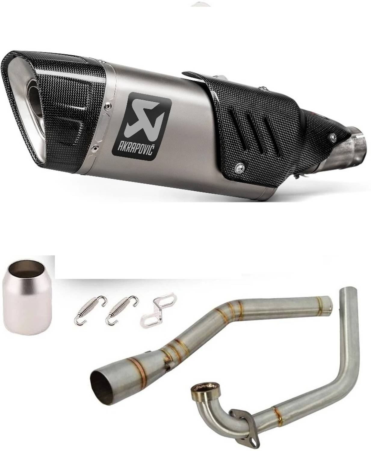 ASRYD Yamaha Universal Bike Slip-on Exhaust - Image 1