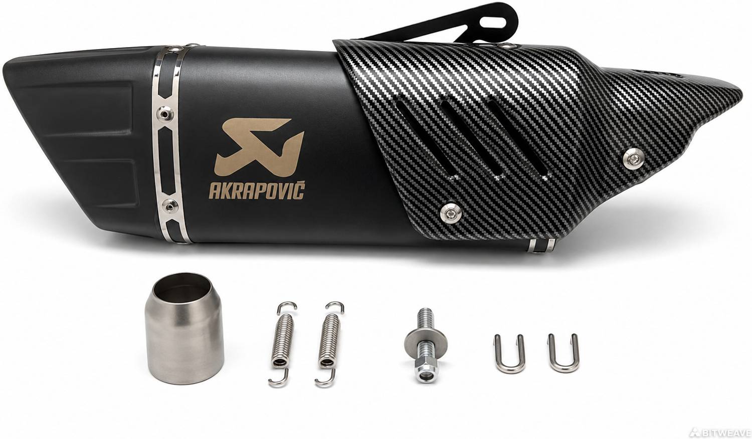 BITWEAVE Carbon Fiber Slip-On Exhaust - Image 1