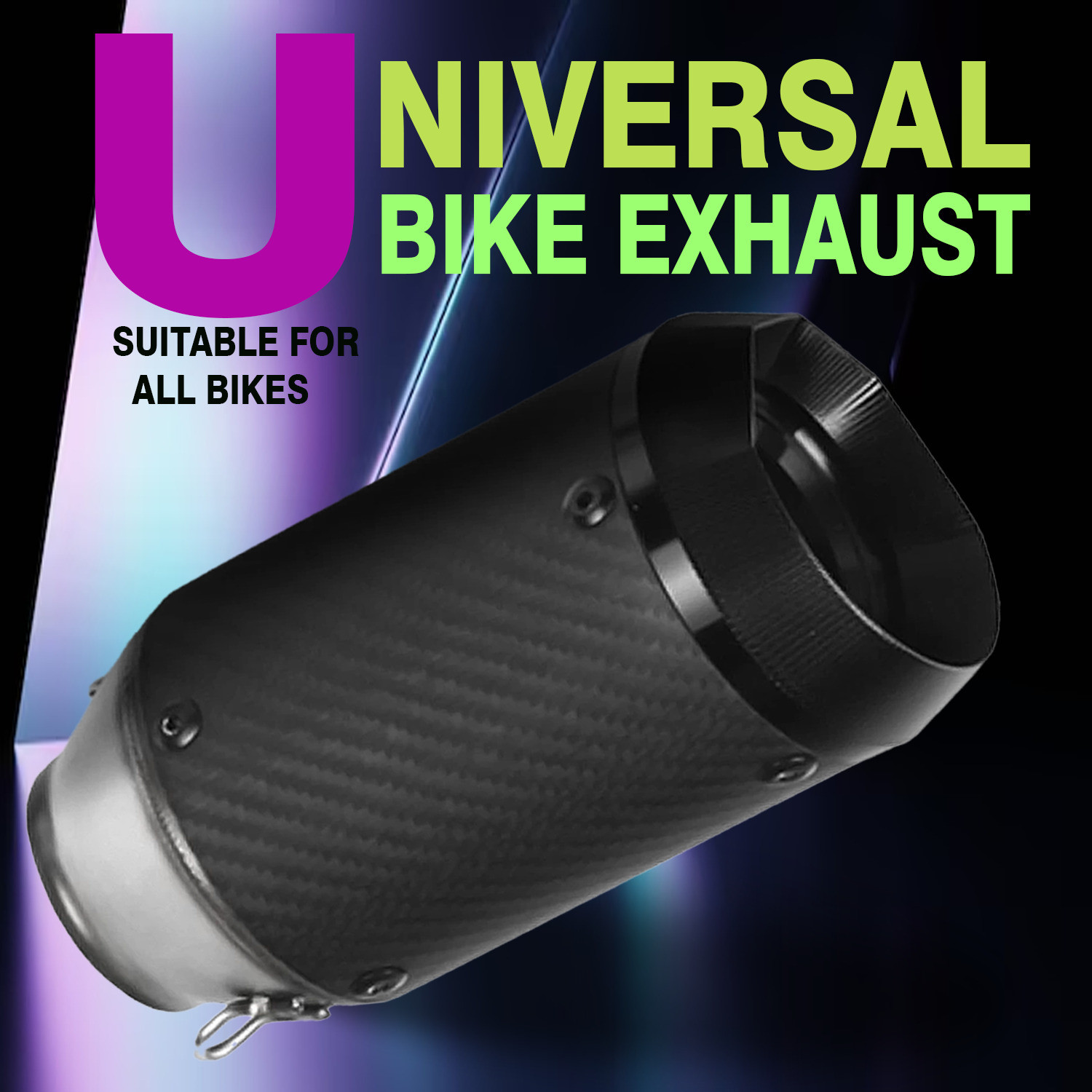 Image of ASRYD Austin Racing exhaust Universal For Bike Universal For Bike Full Exhaust System