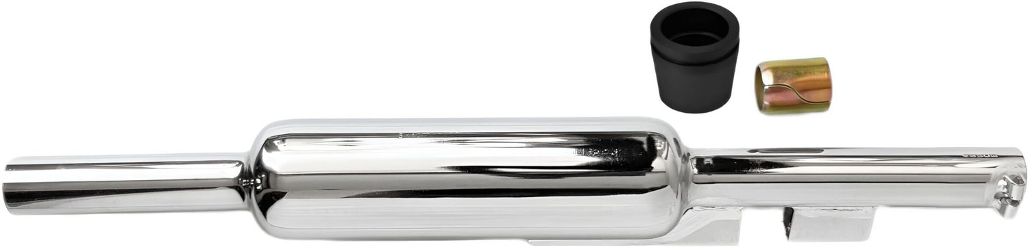 Image of EAZ Mini Punjab Chrome for RE UCE Models - Classic, Electra, Standard, Thunderbird Royal Enfield Classic 350, Electra 350 Full Exhaust System