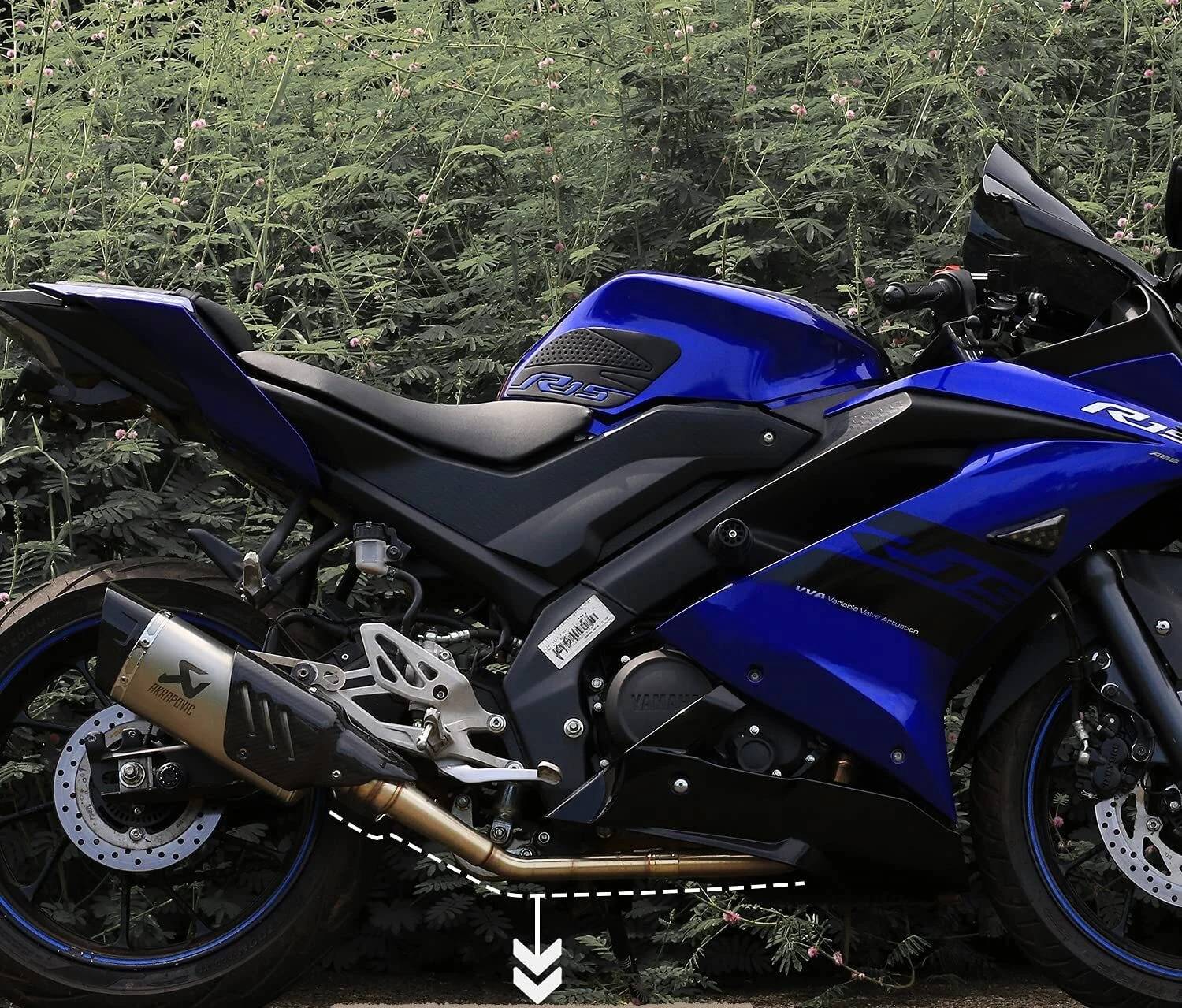 ASRYD Yamaha Universal Bike Slip-on Exhaust - Image 3