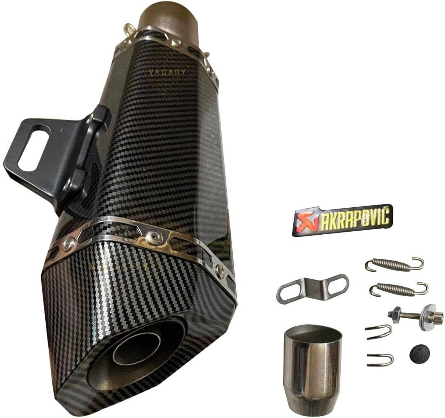 Vagary Akrapovic Hexa Cut Exhaust for Bajaj Pulsar - Image 2