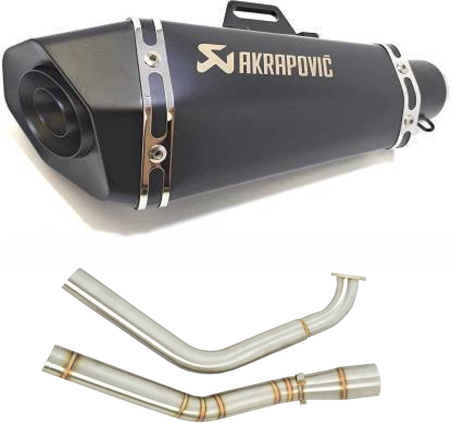 acube mart akrapovic exhaust Yamaha R15, YZF R15 Full Exhaust System