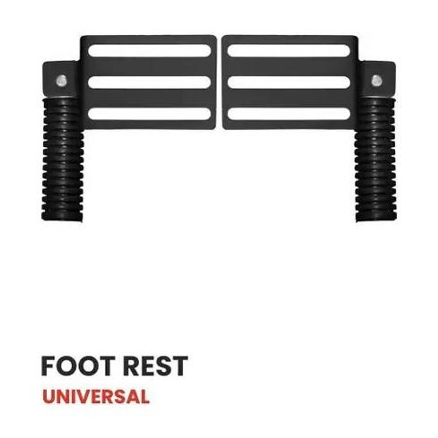 AQRAMX SCOOTY FOOTRESS WITH RUBBER COMFORT FOR BOTH SIDE Bike Fairing Kit