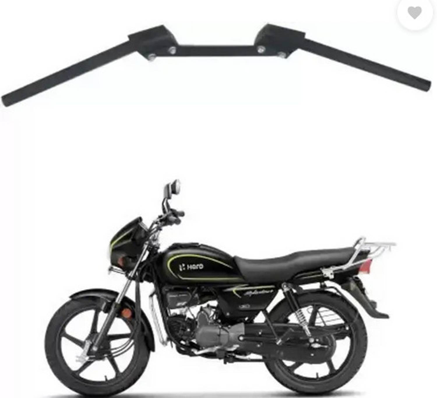 AQRAMX Handle Bar Rod for splendor all models Bike Fairing Kit